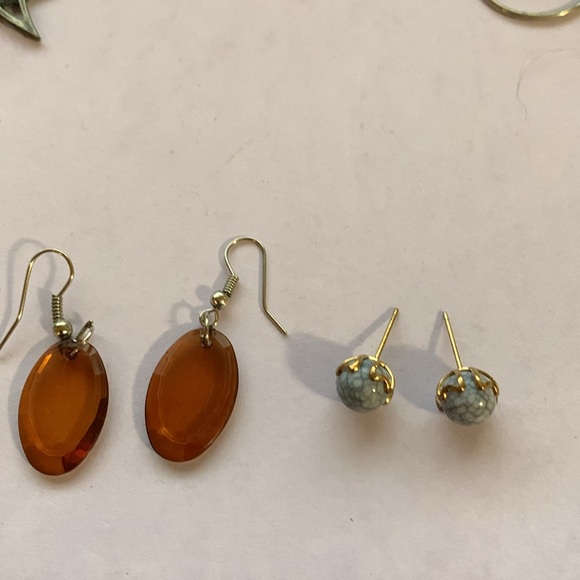 Two pairs pierced earrings - Picture 5 of 5